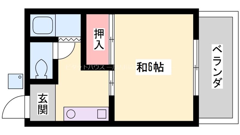 【プティメゾンIIの間取り】