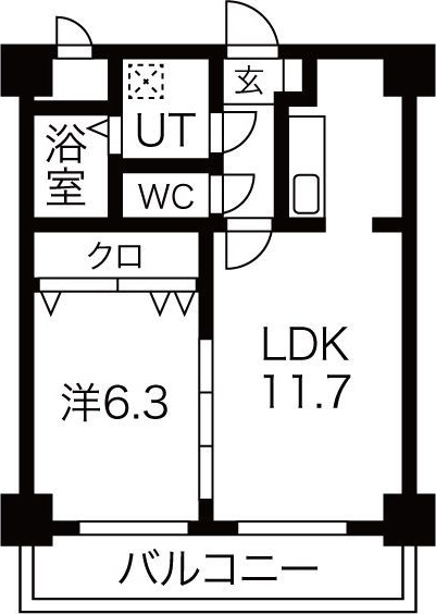 【サンフォレストMWの間取り】