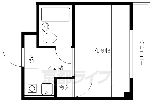 マンションＤＥＮの間取り