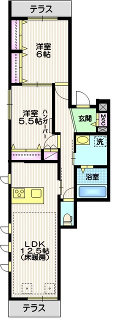 ラ・カーザ田園調布の間取り