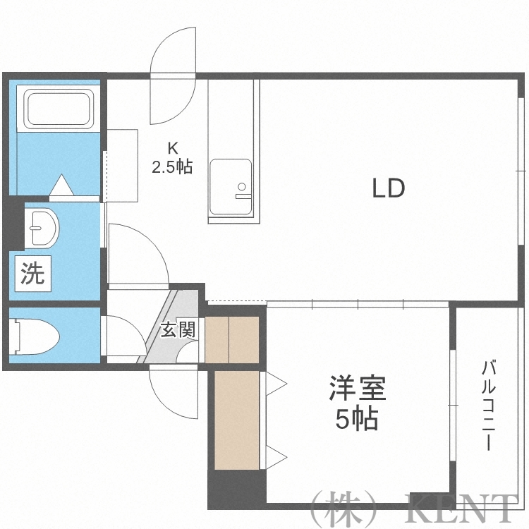 ダミエの間取り