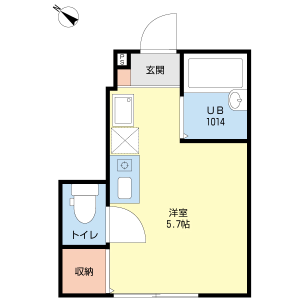 Ｇｌａｎｚ押上Ａの間取り