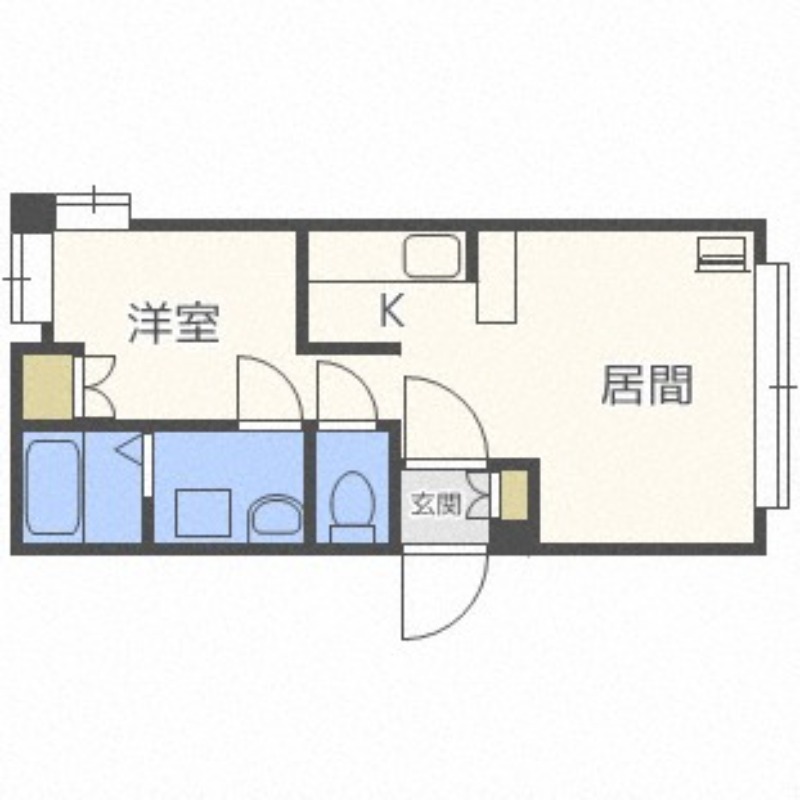 ラミアール白石の間取り