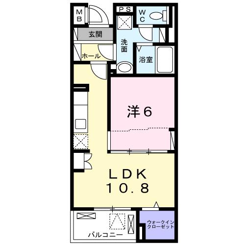 ブリッサ港南の間取り