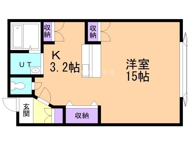 エルメスの間取り