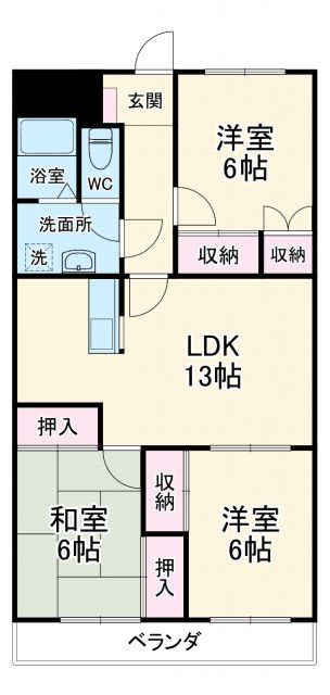 フレシールの間取り