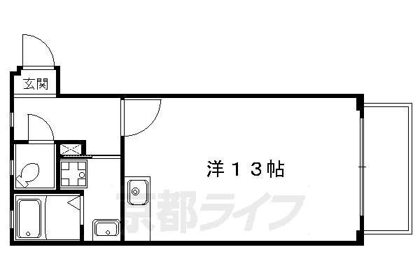 白川楽舎の間取り