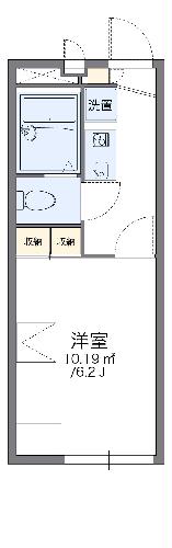 レオパレスルニIIIの間取り