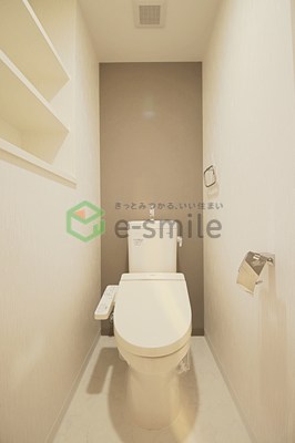トイレ　ゆったりとした空間のトイレです