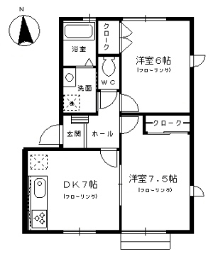 Ｃｏｎｆｏｒｔの間取り