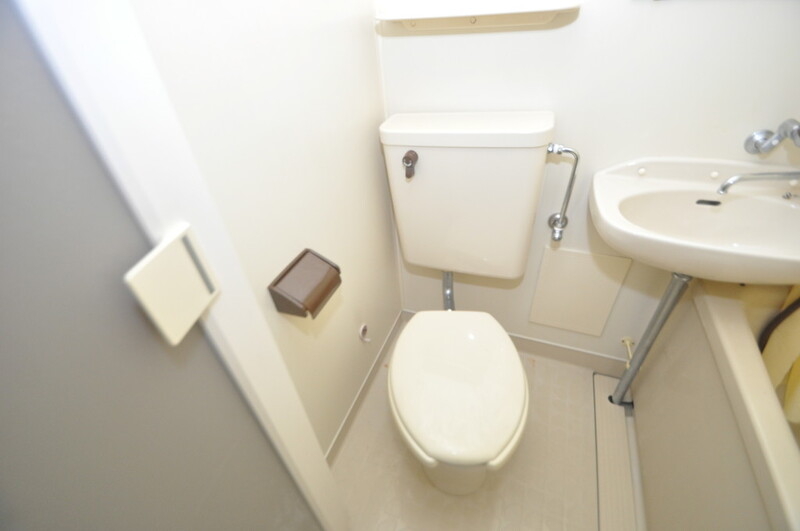 トイレ　ユニットバスのトイレです