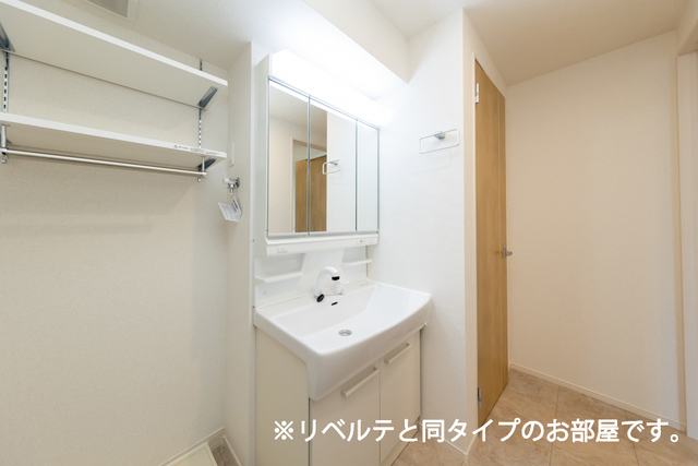 洗面設備　新築の為イメージになります。