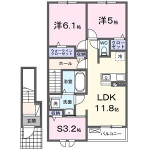 オリーブの間取り