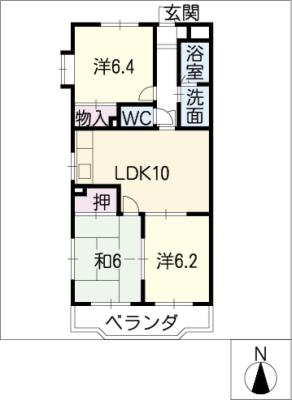 ファミールモリの間取り