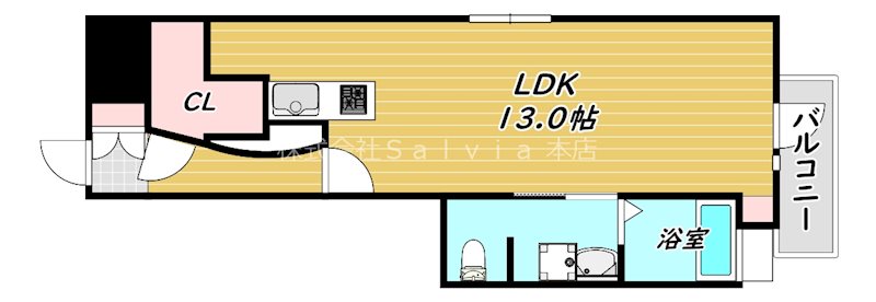 グラン　ラヴィ　レジデンスの間取り