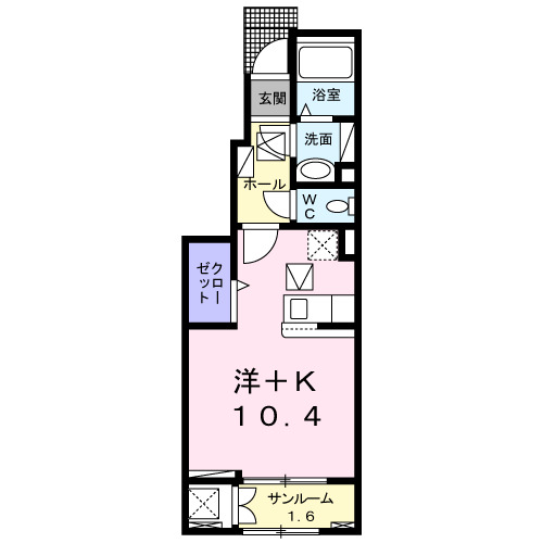 ラ　リュミエールの間取り