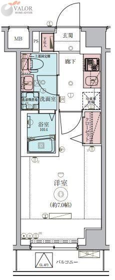 レグゼ鷺沼の間取り