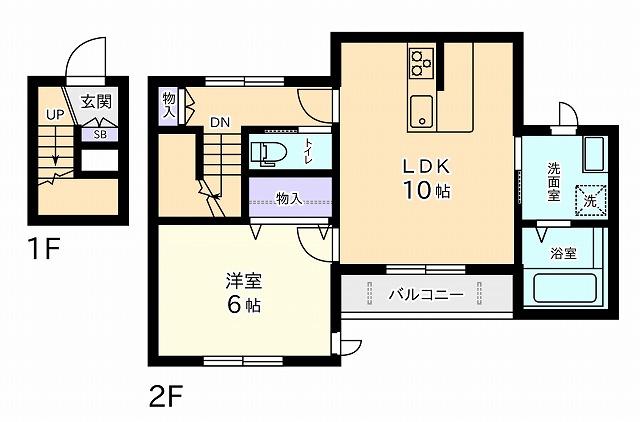 シャトーリピスの間取り