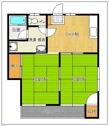 メゾン福重の間取り