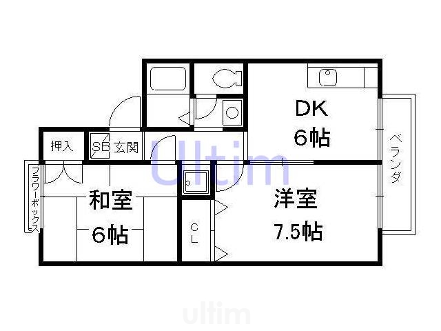 セジュールみずの間取り