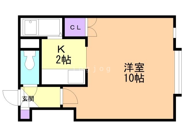 シャルマン豊平の間取り