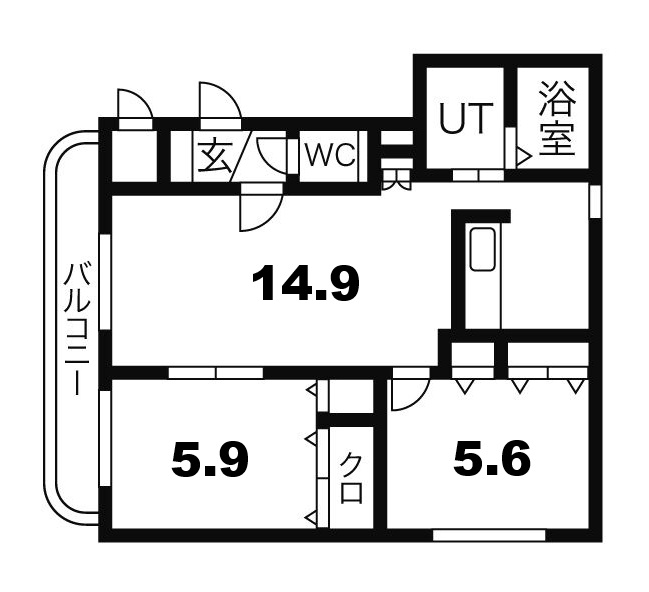 ウィステリア青葉の間取り