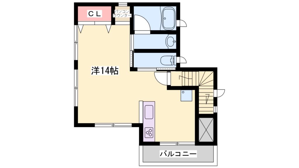 ボナール加古川の間取り