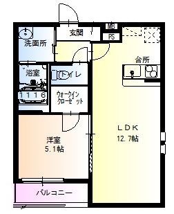 フジパレス萱島の間取り