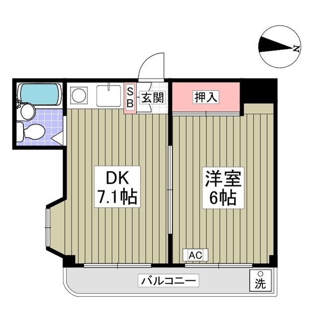 ブルーメセゾンの間取り