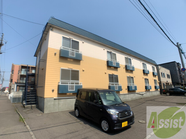 建物外観　札幌市北区北三十八条西「クレール神Ａ棟」