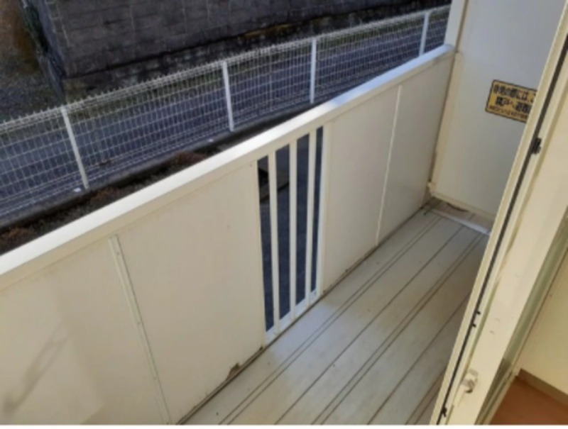 バルコニー　図面と現状に相違がある場合には現状を優先