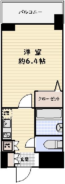 パレステュディオ中目黒の間取り
