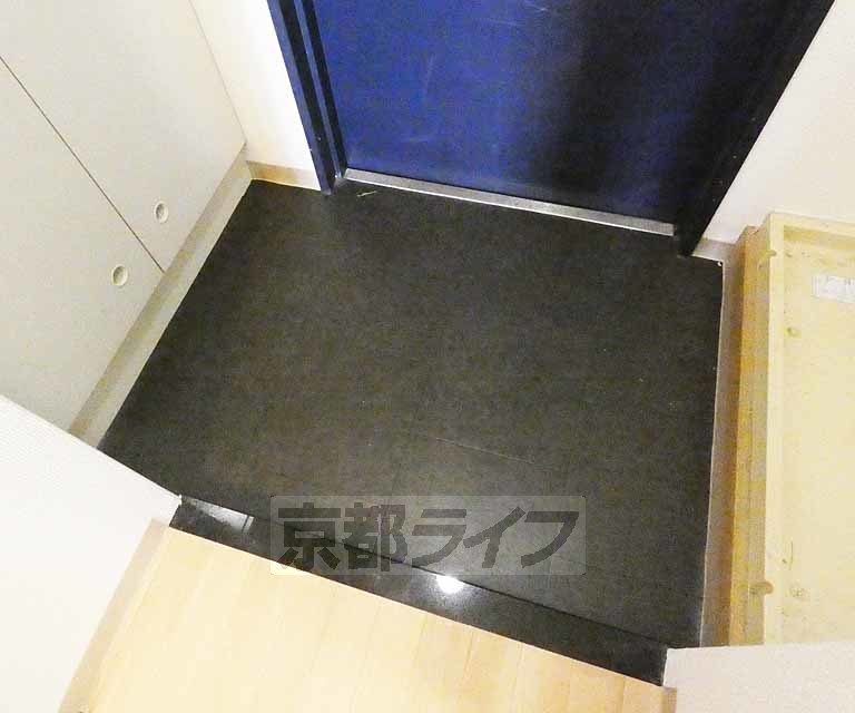 玄関　靴収納付の玄関です