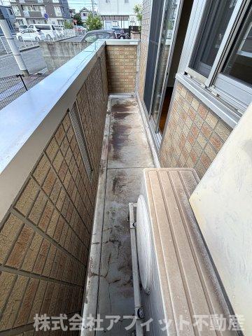 バルコニー　南向き