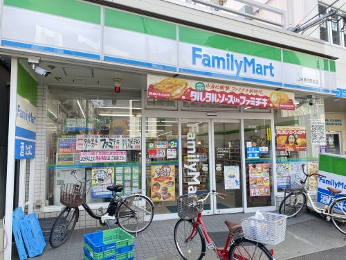 コンビニ　ファミリーマート JR堺市駅前店（コンビニ）まで154m