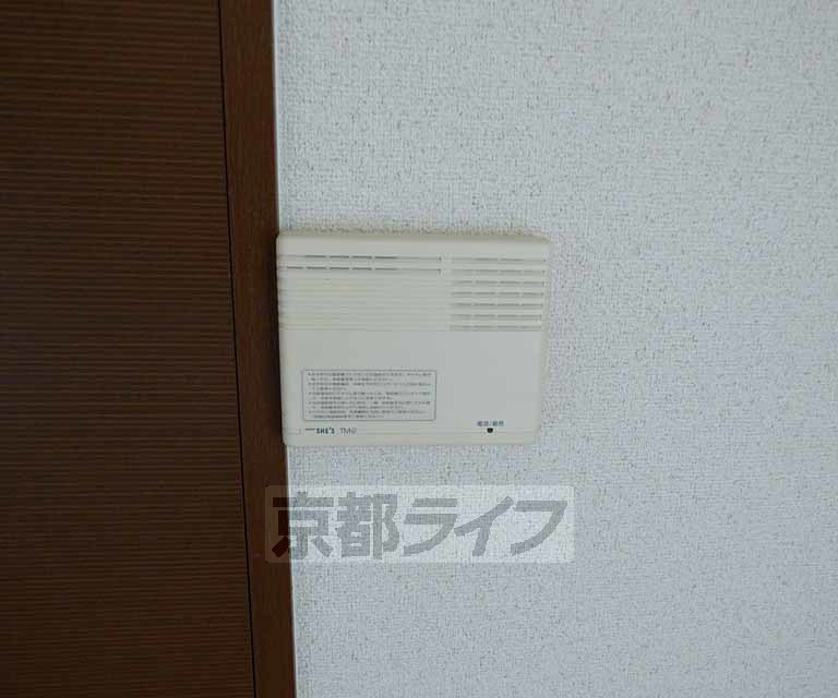 セキュリティ　来客も安心です。