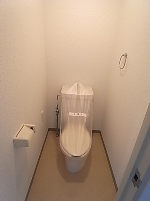 トイレ　ウォシュレットに入れ替えています。