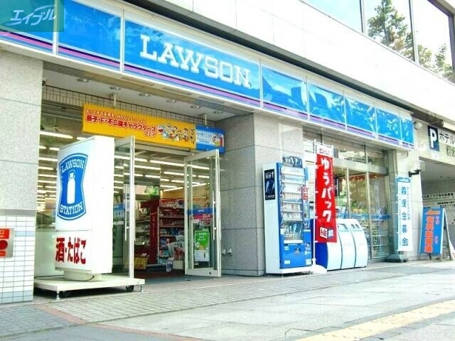コンビニ　ローソン岡山福田店（コンビニ）まで676m