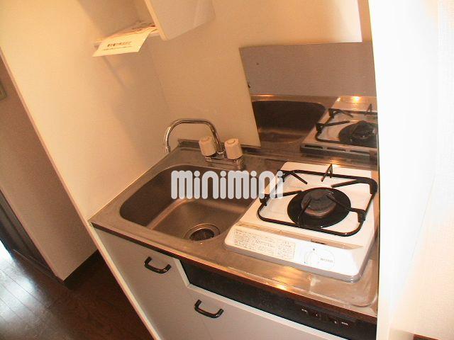 キッチン　１口ガスコンロ付