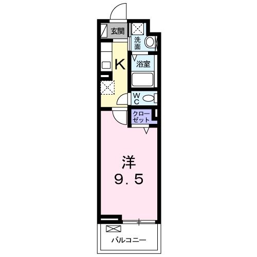 アビタシオン吉祥院の間取り写真