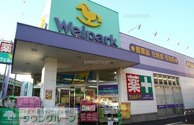 ドラックストア　ウェルパーク向ヶ丘遊園南口店（ドラッグストア）まで230m