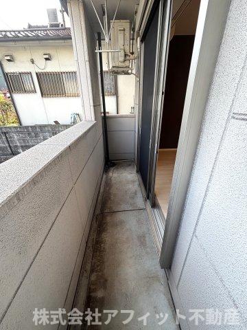 バルコニー　南東向き