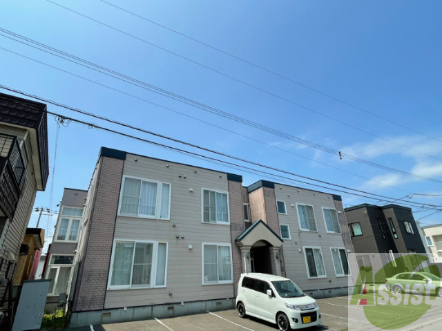 建物外観　札幌市北区太平８条「瀬比亜館太平」