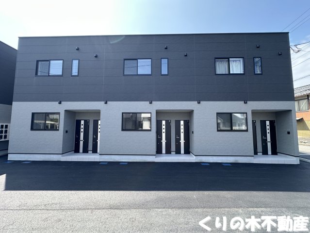 建物外観　完成前です