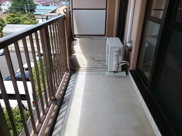 バルコニー　広々としたバルコニーです