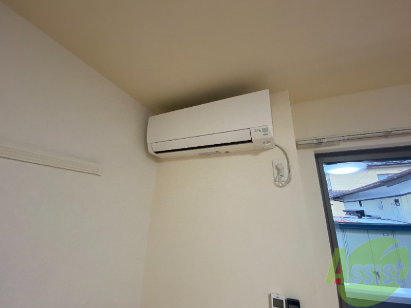 その他設備　エアコンが付いていますので寒暖対策もばっちり。