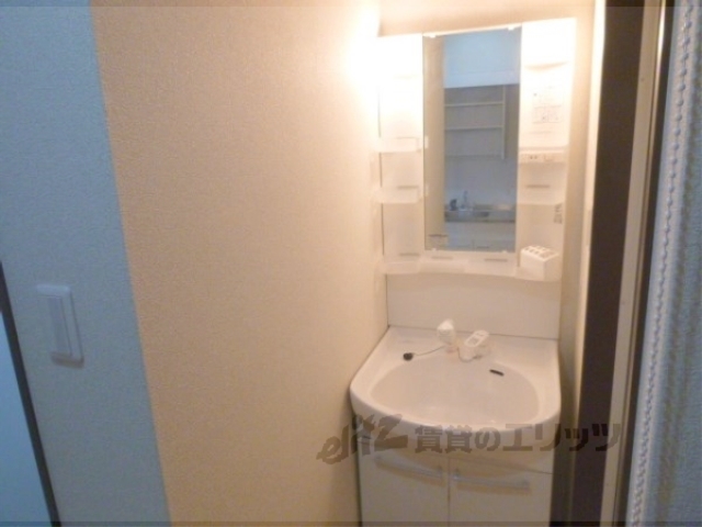 洗面設備　嬉しい設備です