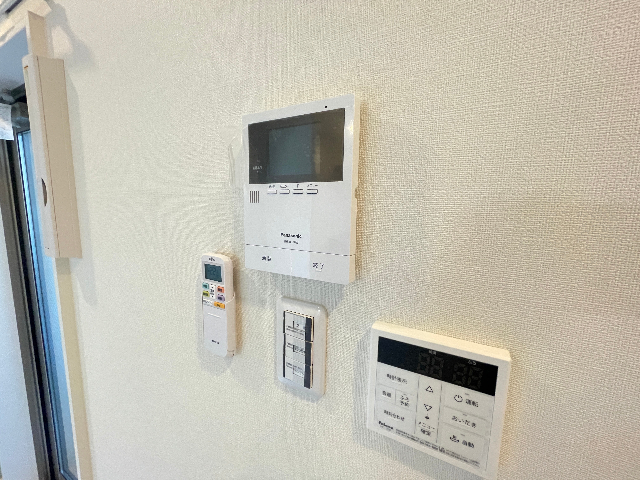 セキュリティ　モニターホン　オートロックです