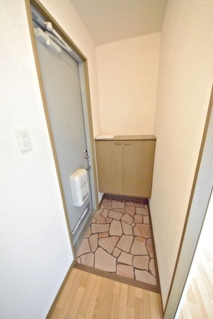 玄関　シューズボックス完備の玄関