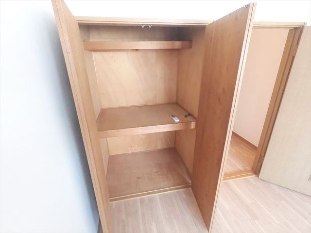 収納　奥行きのある収納